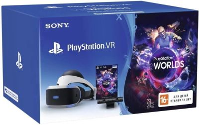 Лот: 12643249. Фото: 1. Ps 4 vr шлем , диск , камера новый... Аксессуары для игровых приставок, консолей, геймпады