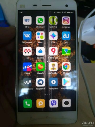 Лот: 14313756. Фото: 1. Xiaomi mi4 разбит сенсор. Смартфоны