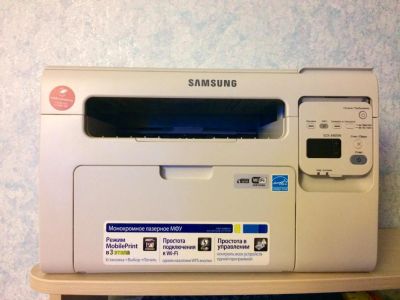 Лот: 8948982. Фото: 1. Лазерное МФУ Samsung SCX-3405W... МФУ и копировальные аппараты