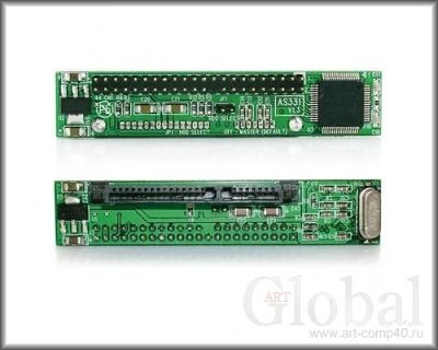 Лот: 7109641. Фото: 1. AgeStar STI-P SATA to IDE Converter... Шлейфы, кабели, переходники