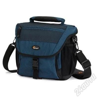 Лот: 1990338. Фото: 1. Сумка Lowepro Nova 170 AW blue... Чехлы, сумки, ремешки