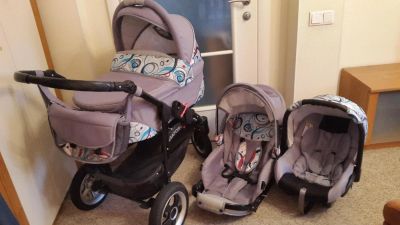Лот: 7861094. Фото: 1. Коляска Happych aviator, 3 в 1... Коляски