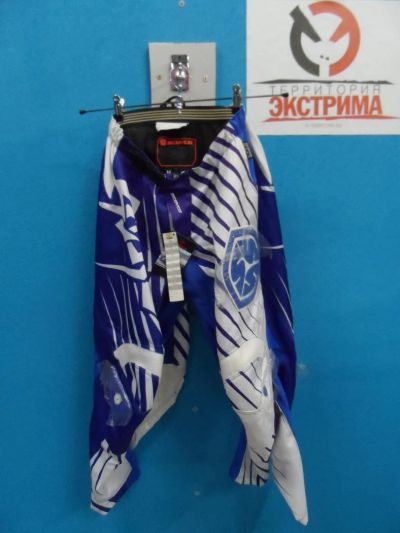 Лот: 5222303. Фото: 1. штаны для мотокросса scoyco белые. Аксессуары
