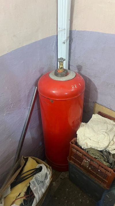 Лот: 22650790. Фото: 1. Балон газовый 50литров бу. Отопительные котлы, печи