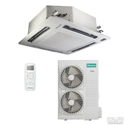 Лот: 16704017. Фото: 1. Кассетный кондиционер Hisense... Кондиционеры, сплит-системы