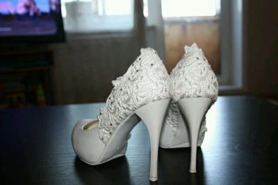 Лот: 9298983. Фото: 1. Свадебные туфли. Туфли для невесты