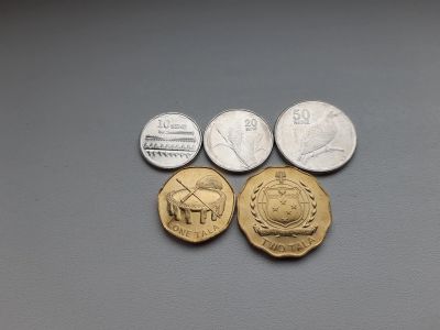 Лот: 18155205. Фото: 1. Самоа набор из 5 монет 2011 без... Австралия и Океания