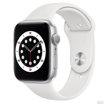 Лот: 16758666. Фото: 1. Apple Watch Series 6 44mm Silver. Смарт-часы, фитнес-браслеты, аксессуары
