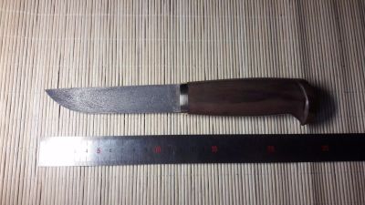 Лот: 11938775. Фото: 1. Нож ручной работы"Фин"сталь Х12МФ. Ножи, топоры