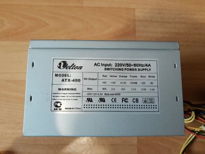 Лот: 15416113. Фото: 1. Блок питания Velton 400W. Корпуса, блоки питания