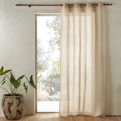 Лот: 24180740. Фото: 1. Льняная LaRedoute. Шторы, тюль