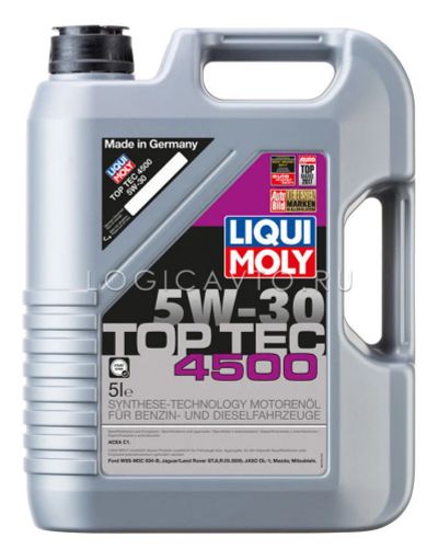 Лот: 12307988. Фото: 1. Liqui Moly Top Tec 4500, 5W-30... Масла, жидкости