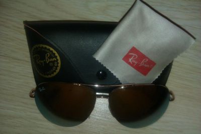 Лот: 4033476. Фото: 1. Ультрамодные очки Ray Ban Aviator. Очки солнцезащитные