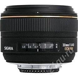 Лот: 2333518. Фото: 1. Sigma AF 30mm f/1.4 EX DC. Объективы