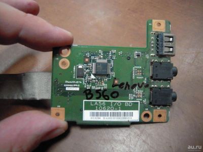 Лот: 8149720. Фото: 1. Плата, звук и USB для ноутбука... Шлейфы, кабели, переходники
