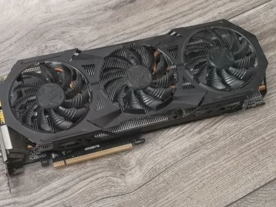 Лот: 25672497. Фото: 1. видеокарта Gigabyte GeForce GTX... Видеокарты