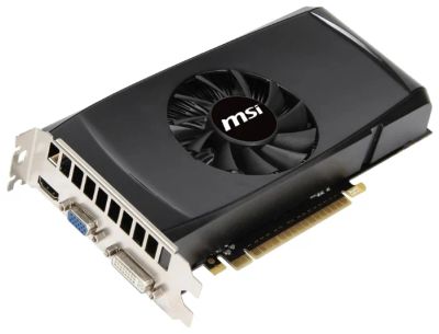 Лот: 4433745. Фото: 1. Видеокарта PCI-E MSI GeForce GTX... Видеокарты