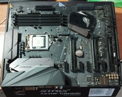 Лот: 20667975. Фото: 1. Материнская плата Asus Z270F... Материнские платы