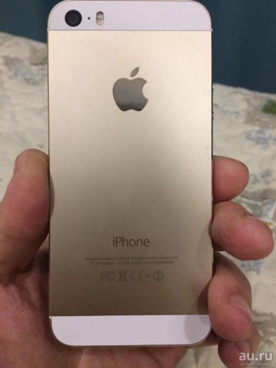 Лот: 9138427. Фото: 1. iphone 5s 16gb gold. LTE. TouchID... Смартфоны