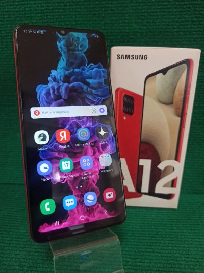Лот: 18925955. Фото: 1. Смартфон Samsung Galaxy A12 4... Смартфоны