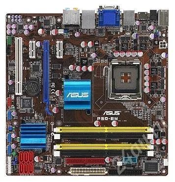 Лот: 533899. Фото: 1. На гарантии!! ASUS P5Q-EM. Материнские платы
