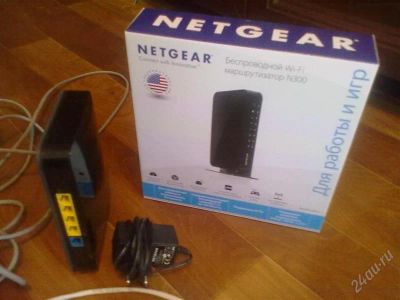 Лот: 2629777. Фото: 1. NetGear N300 роутер, маршрутаризатор... WiFi, Bluetooth адаптеры