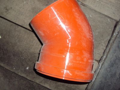 Лот: 5271742. Фото: 1. Отвод ДУ-160*45гр. Водоотведение, водостоки и канализация