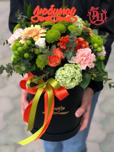 Лот: 14171575. Фото: 1. Лот № 792 Коробочка с цветами... Свежие цветы