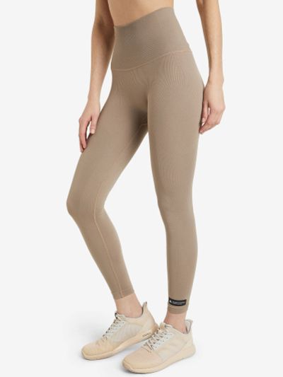 Лот: 22443065. Фото: 1. Легинсы женские adidas, Коричневый. Другое (спортивная одежда)