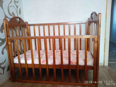 Лот: 13542708. Фото: 1. Кроватка детская. Детские кровати и кроватки