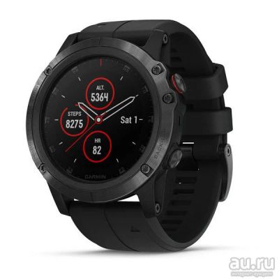 Лот: 13276282. Фото: 1. Garmin Fenix 5x Plus Sapphire... Оригинальные наручные часы