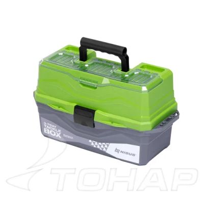 Лот: 20768370. Фото: 1. Ящик рыболовный трехполочный Tackle... Ящики, сумки, коробки и чехлы