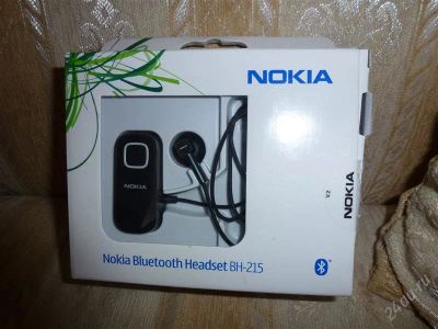 Лот: 1757503. Фото: 1. Nokia Bluetooth Headset BH-215. Красноярск