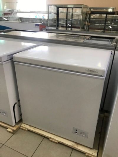 Лот: 16083495. Фото: 1. Ларь морозильный Бирюса 155KX. Холодильники, морозильные камеры