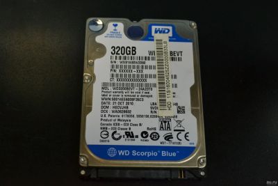 Лот: 15937983. Фото: 1. Жесткий жёсткий диск в ноутбук... Жёсткие диски (HDD)