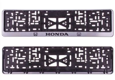 Лот: 21786142. Фото: 1. Рамка под номер с защелкой Honda... Детали тюнинга
