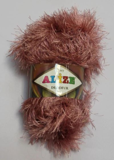 Лот: 8140526. Фото: 1. Пряжа Alize decofur травка цв-144... Ткани, нитки, пряжа