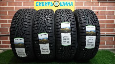 Лот: 23477036. Фото: 1. Зимние шипованные шины Ikon Tyres... Шины