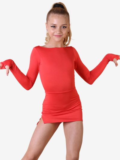 Лот: 24879164. Фото: 1. Платье для танцев "DanceDress... Другое (спортивная одежда)