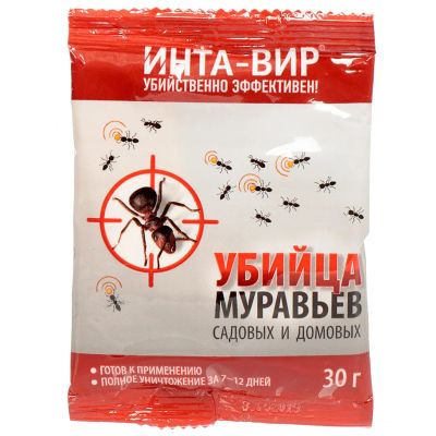 Лот: 25545406. Фото: 1. Инсектицид Инта-вир, от муравьев... Средства от насекомых и грызунов