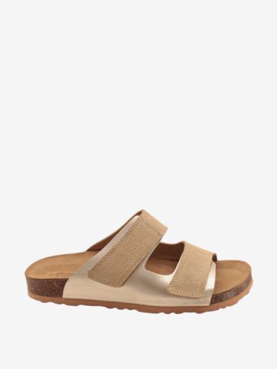 Лот: 24287678. Фото: 1. Шлепанцы женские RELAXSHOE, Бежевый. Шлепанцы, сланцы