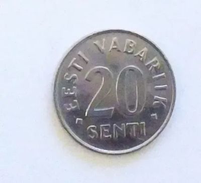 Лот: 20287197. Фото: 1. Эстония 20 сенти (центов) 2006. Страны СНГ и Балтии
