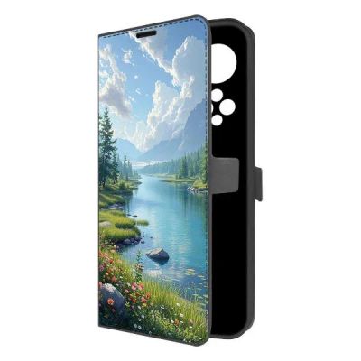 Лот: 25542810. Фото: 1. Чехол Krutoff Eco Book "Наши просторы... Чехлы, бамперы