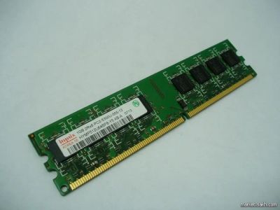 Лот: 6051416. Фото: 1. Память Hunix 1Gb 2Rx8 PC2-5300U-555-12... Оперативная память