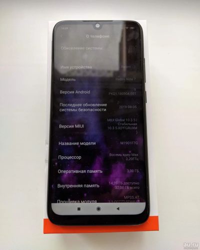 Лот: 14818152. Фото: 1. Xiaomi Redmi Note 7 (3/32 Гб... Смартфоны