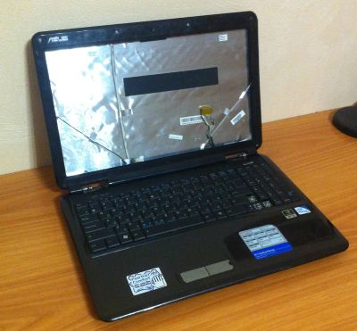 Лот: 8625232. Фото: 1. ASUS K50IN нерабочий. Ноутбуки