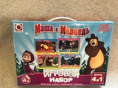 Лот: 11383285. Фото: 1. Игровой набор Маша и медведь. Детские настольные игры