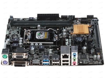 Лот: 18179568. Фото: 1. материнская плата asus h110m-r. Материнские платы