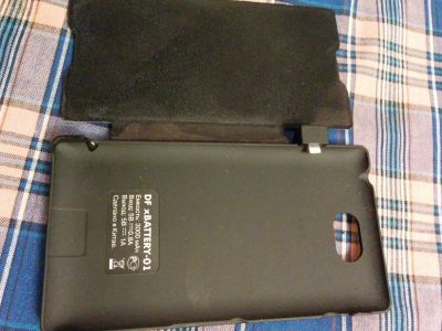 Лот: 14994947. Фото: 1. Чехол аккумулятор df xBattery-01... Чехлы, бамперы