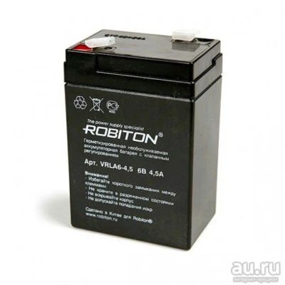 Лот: 14291703. Фото: 1. Аккумулятор для прожекторов Robiton... Другое (радиодетали  (электронные компоненты))